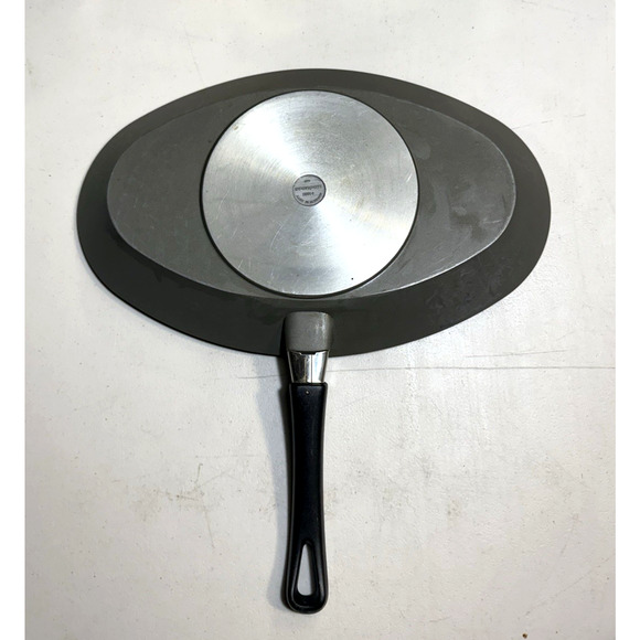 Vintage 1990s Scanpan Classic 16" Oval Fry Fish Pan Nonstick Denmark - Picture 2 of 6